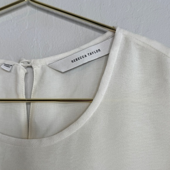 REBECCA TAYLOR
Ruffled Silk Chiffon Blouse - Picture 6 of 10